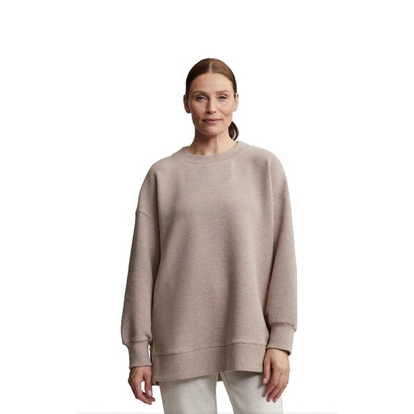 Varley Manning Sweat NWT Taupe Marl Size L - Picture 1 of 7